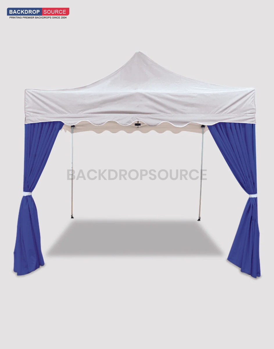 Canopy Tent Corner Curtains For Events – Backdropsource India