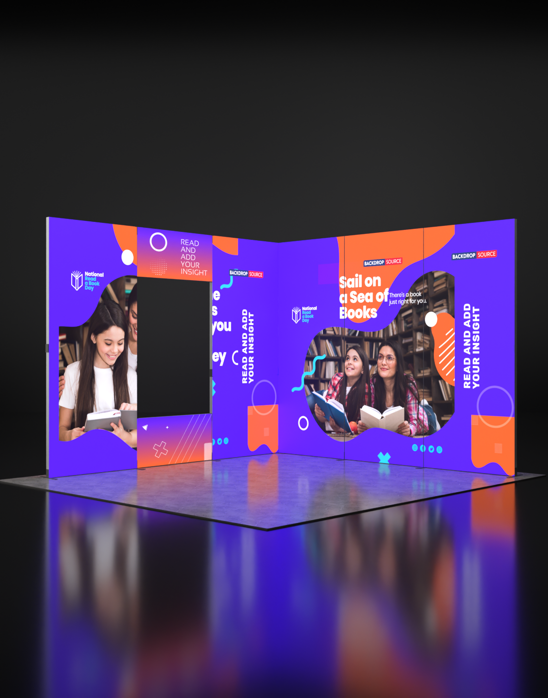 Foldable SEG Exhibition Display - Model 12