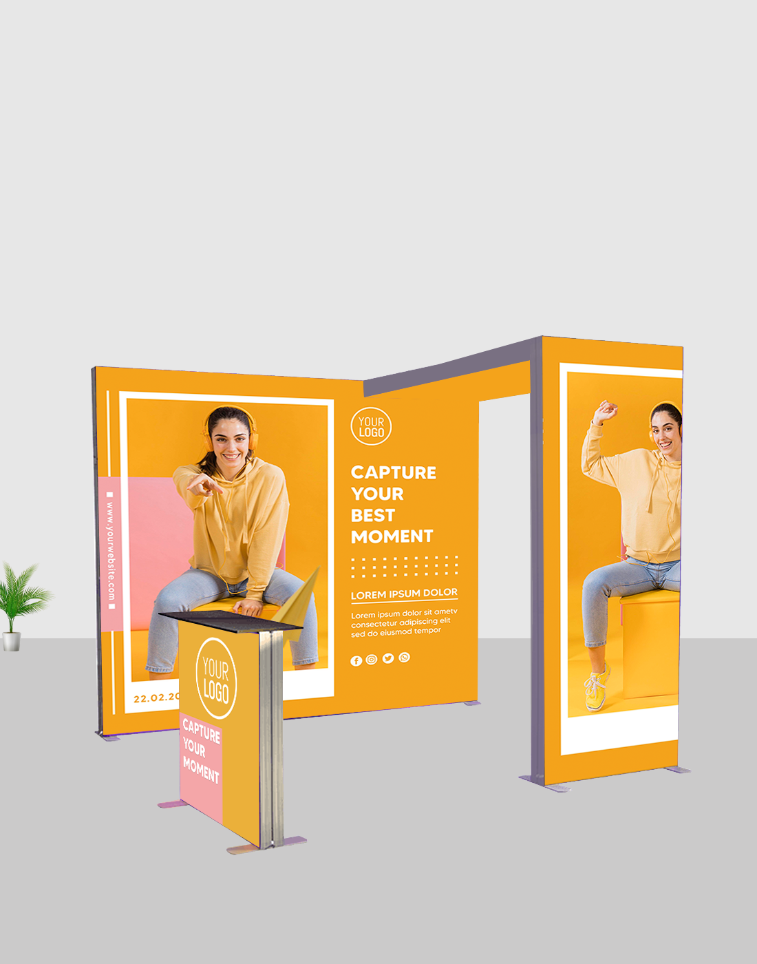 SEG Modular Lightbox Display Kit - Model 1