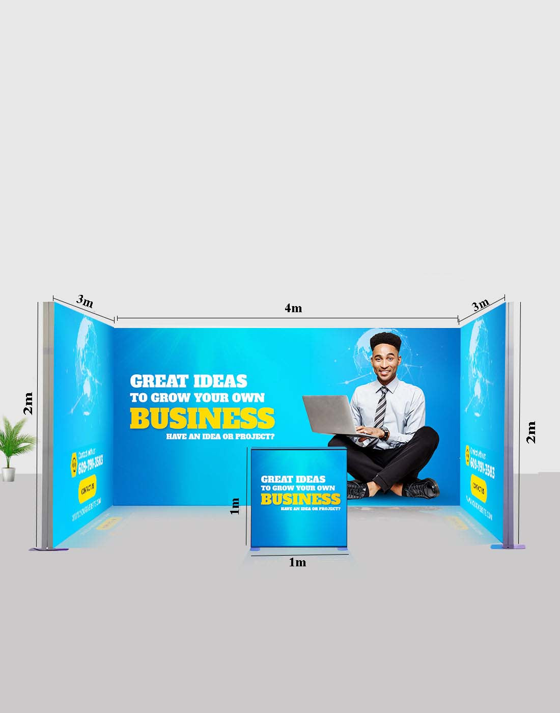 SEG Modular Lightbox Display Kit - Model 2