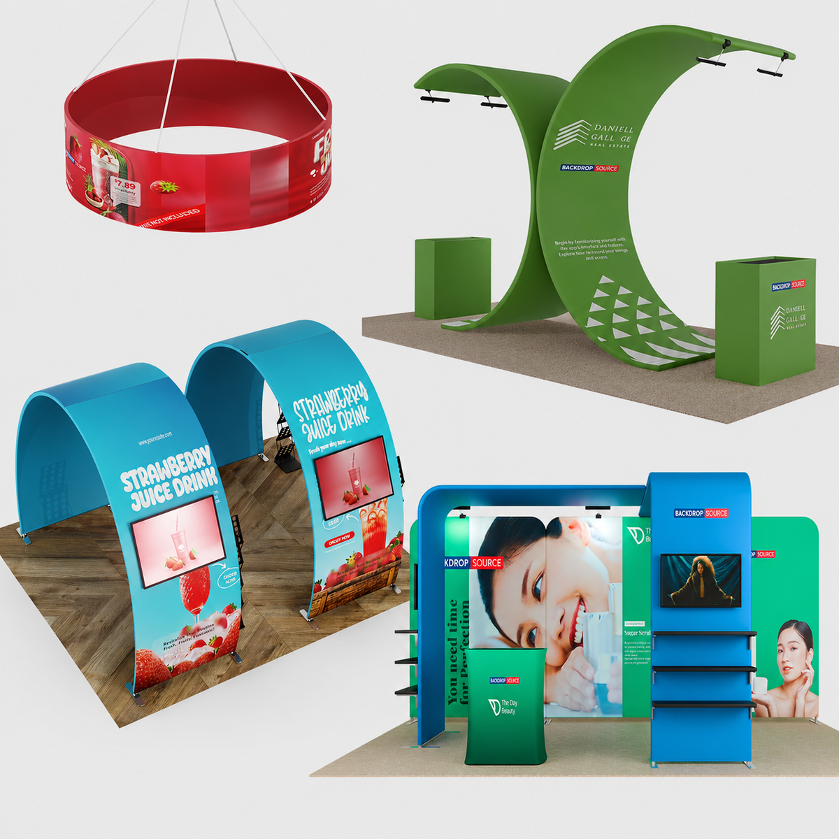 3m x 6m Exhibition Stall Kits