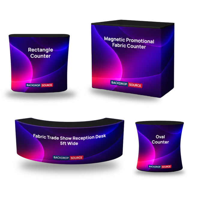 Custom Exhibition Counters & Podiums