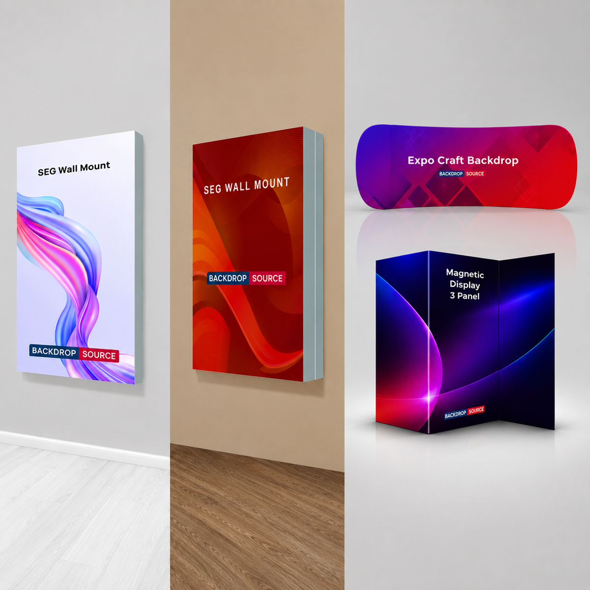 9m Exhibition Displays & Backdrops