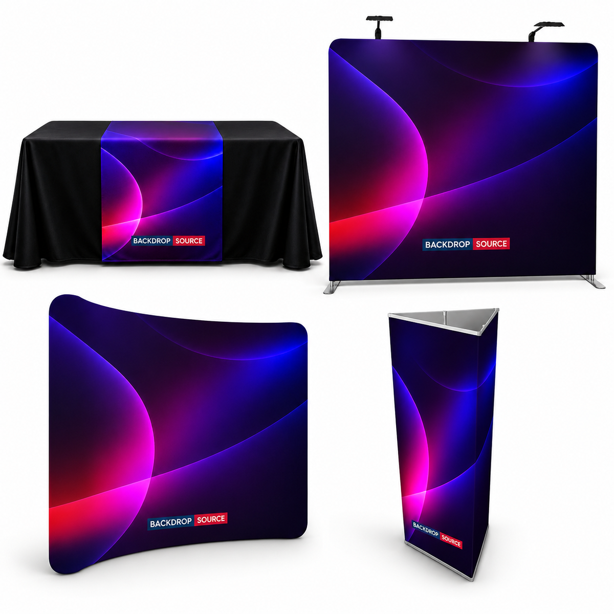 3m Exhibition Displays & Backdrops