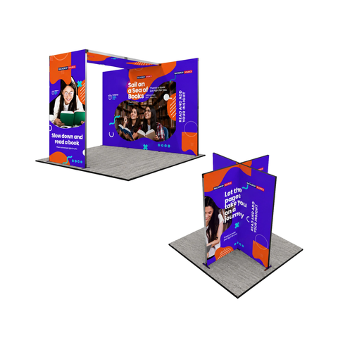 Non-Backlit SEG Exhibition Stall Kits
