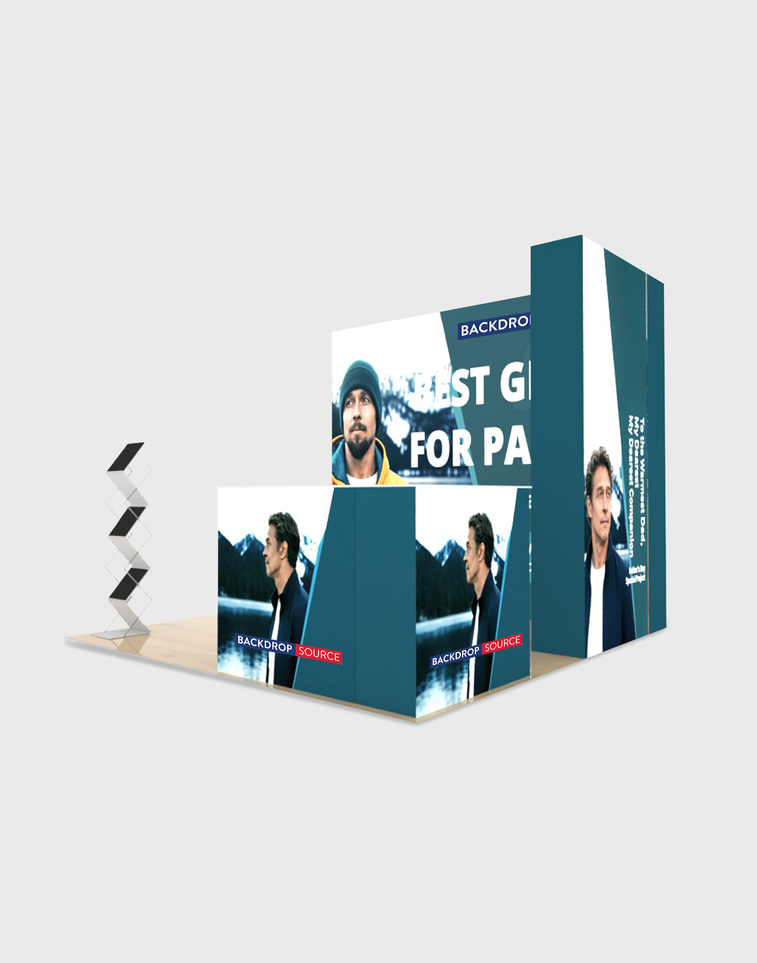 Portable Exhibit Display 3m x 3m - Model 42