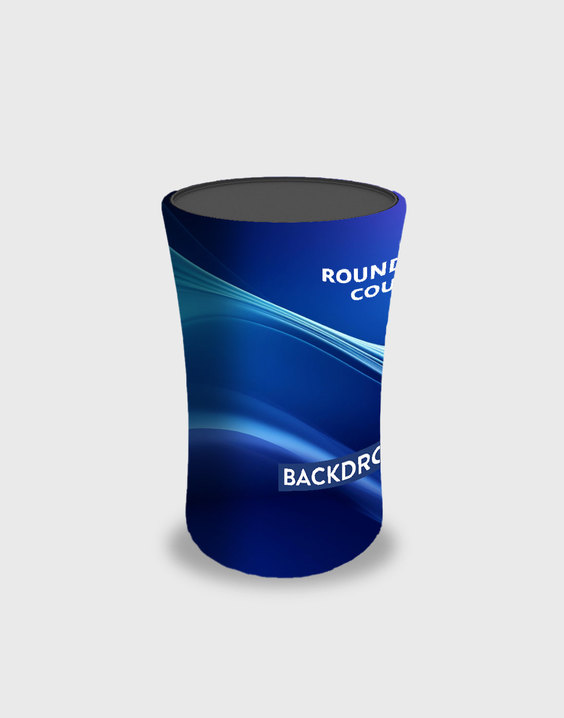 Backlit Round Popup Counter