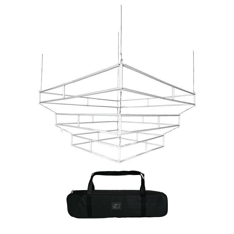 Tiered Square Hanging Banner