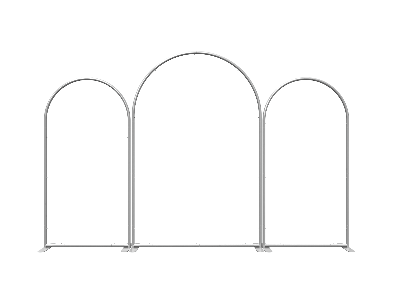 Pre Designed Arch Party Media Set Backdrop
