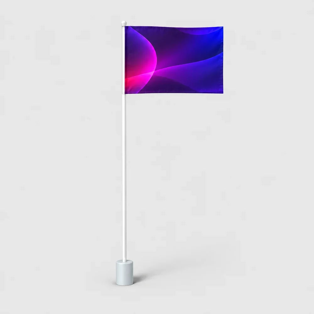 Duplex Printing Golf Flags
