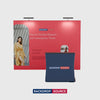 3m x 3m Straight Popup Exhibit Pro 3-in-1 Display Kit with Illume Lights