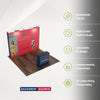 3m x 3m Straight Popup Exhibit Pro 3-in-1 Display Kit with Illume Lights