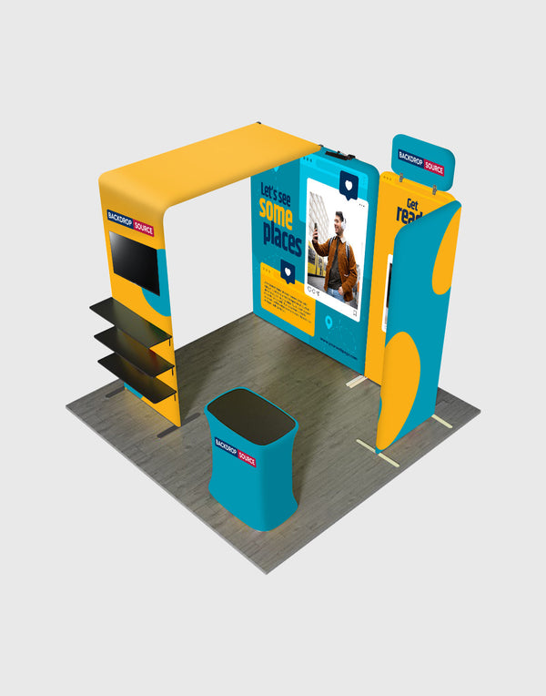 Portable Exhibit Display 3m x 3m - Model 31