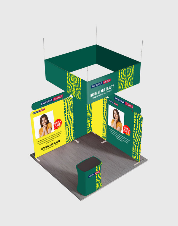 Portable Exhibit Display 3m x 3m - Model 30