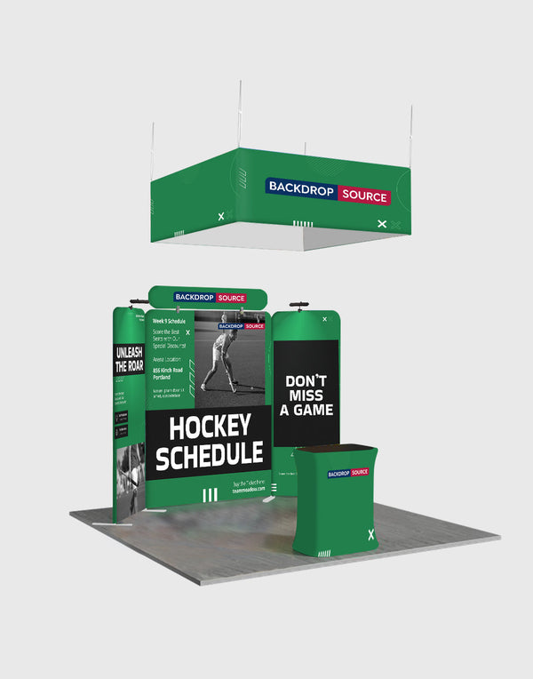 Portable Exhibit Display 3m x 3m - Model 32