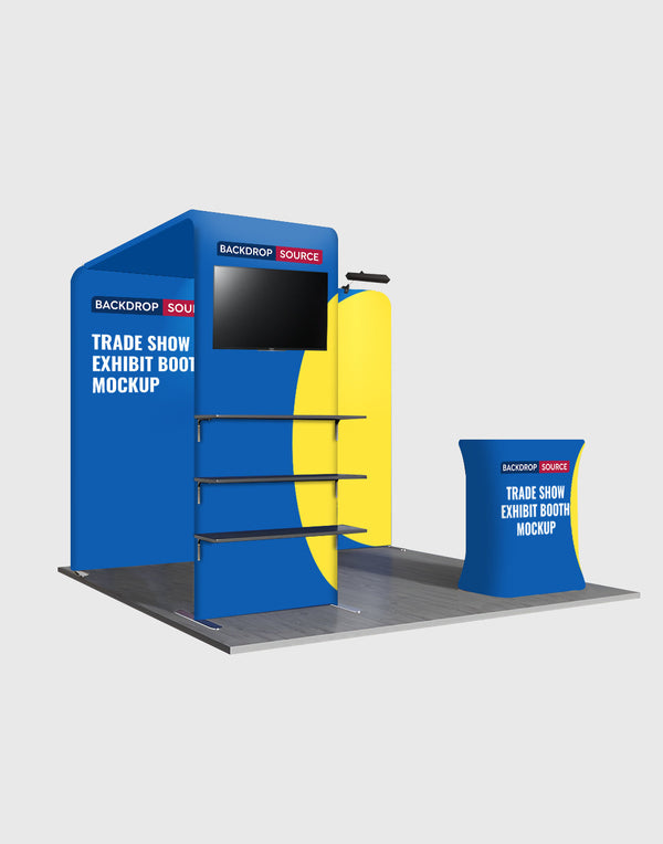 Portable Exhibit Display 3m x 3m - Model 17