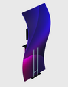 Portable S-Shaped Fabric Exhibit Display