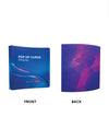 Fabric Pop Up Curved Velcro Media Wall
