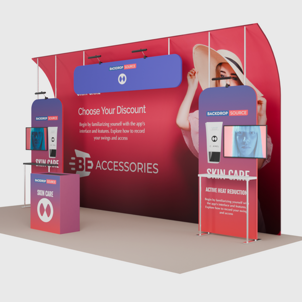 Portable Exhibit Display 6m x 3m - Model 15