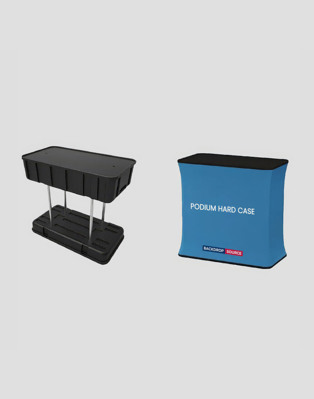 Podium Hard Case – Convertible Display Case & Presentation Stand ...