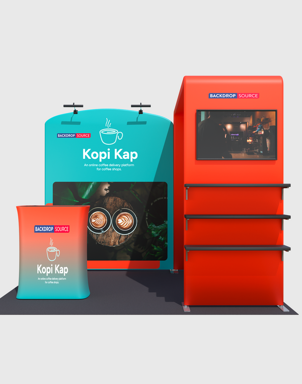 Portable Exhibit Display 3m x 3m - Model 37