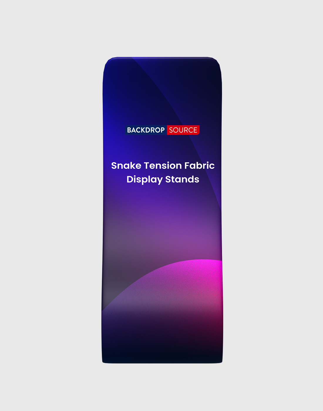 Snake Tension Fabric Display Stands