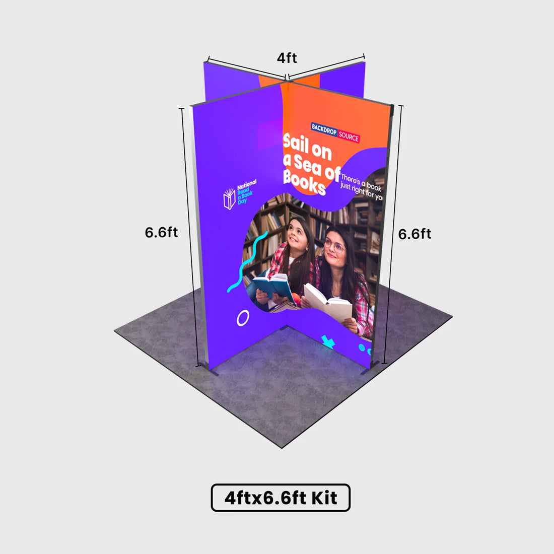 Foldable SEG  Exhibition Display - Model 8