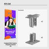 Foldable SEG  Exhibition Display - Model 8