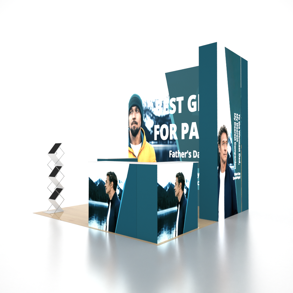 Portable Exhibit Display 3m x 3m - Model 42