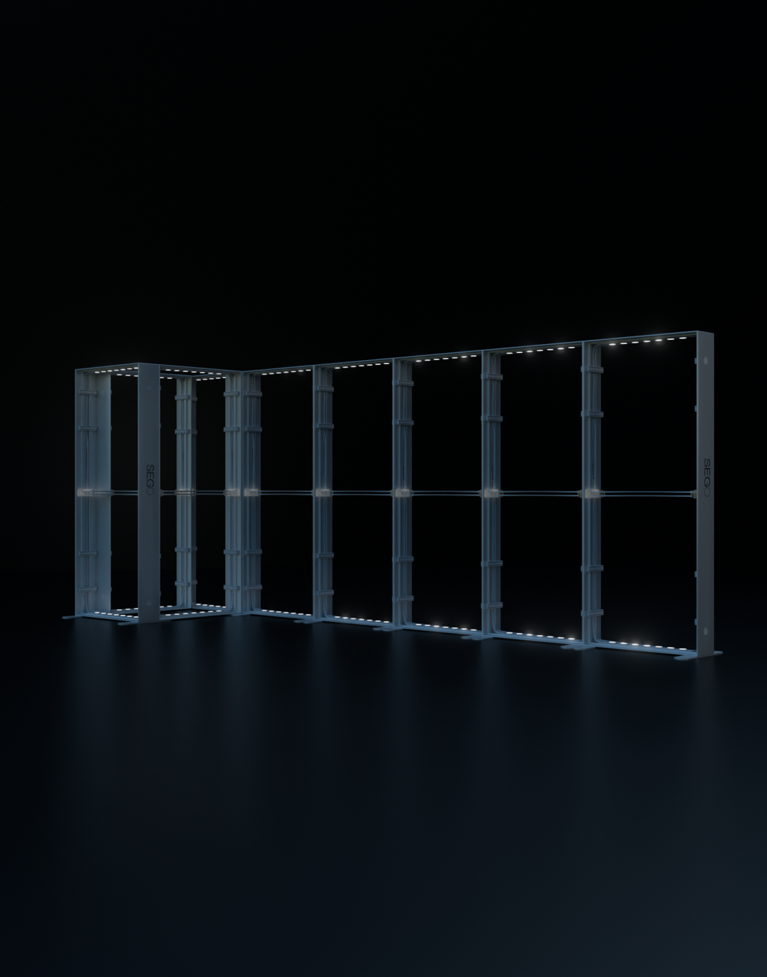 SEGO Backlit Lightbox 6m x 3m - Model 2
