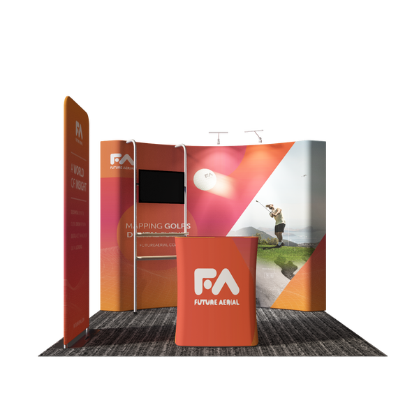 Portable Exhibit Display 3m x 3m - Model 23