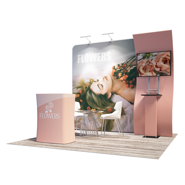 Portable Exhibit Display 3m x 3m - Model 10