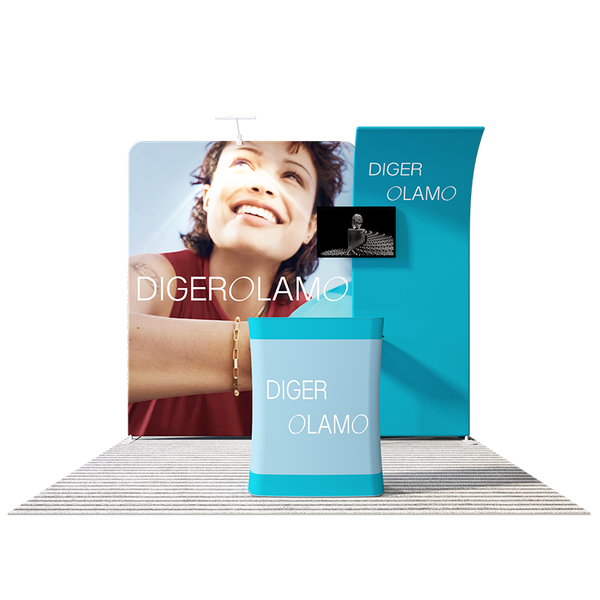 Portable Exhibit Display 3m x 3m - Model 14