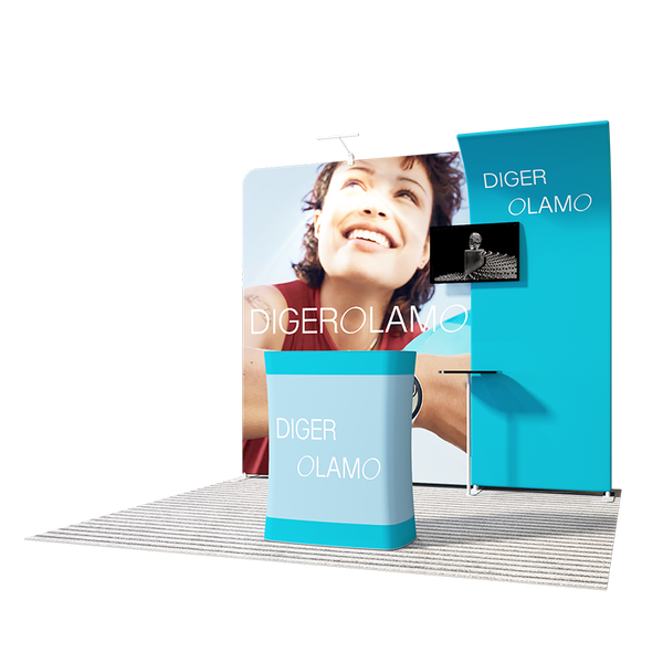 Portable Exhibit Display 3m x 3m - Model 14