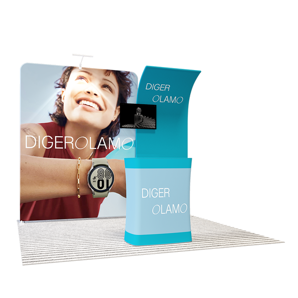 Portable Exhibit Display 3m x 3m - Model 14