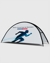 Semi-Circle Fabric Pop Up Banners (Double Side Printed)