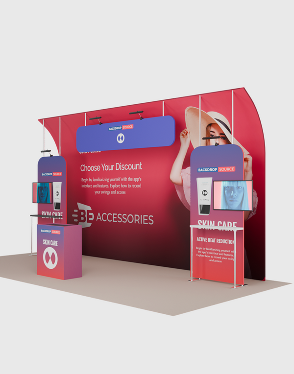Portable Exhibit Display 6m x 3m - Model 15