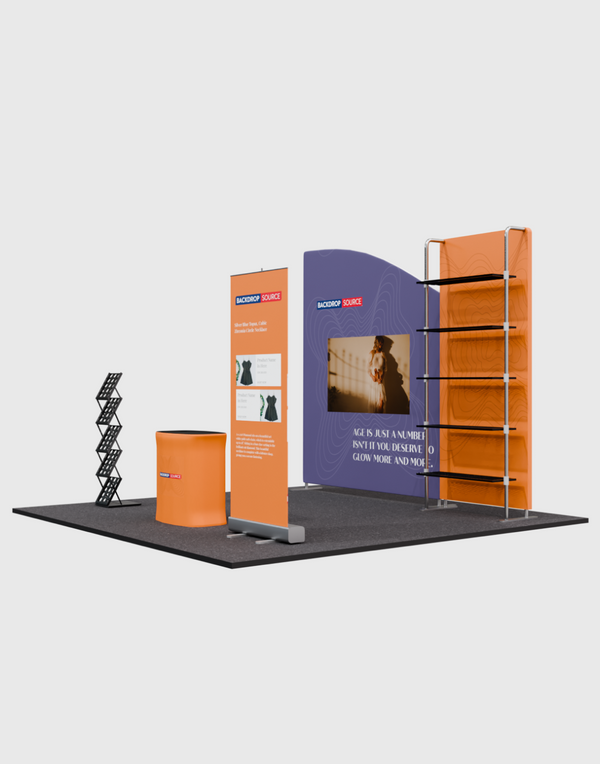 Portable Exhibit Display 3m x 3m - Model 18