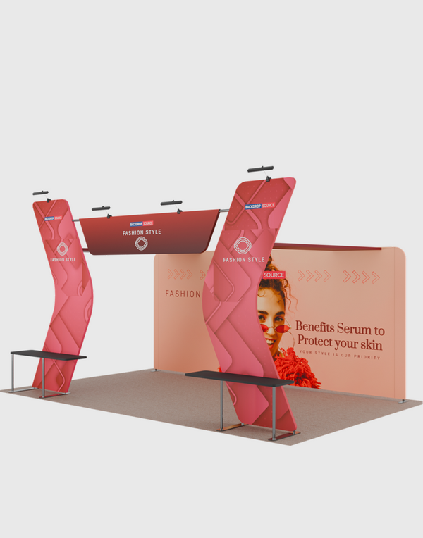 Portable Exhibit Display 6m x 3m - Model 17