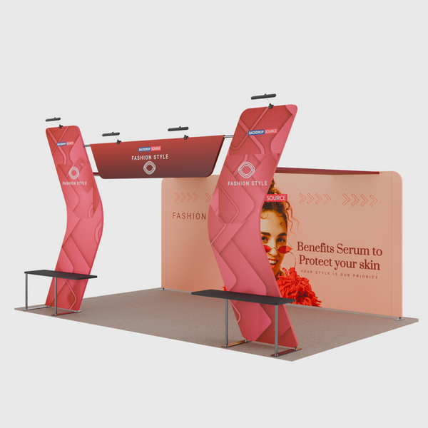 Portable Exhibit Display 6m x 3m - Model 17