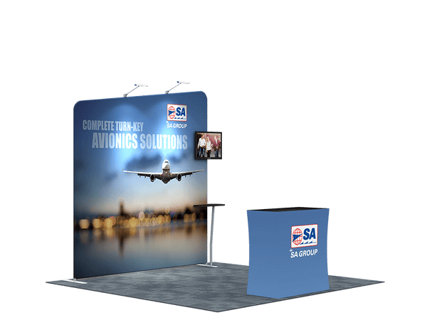 Portable Exhibit Display 3m x 3m - Model 9
