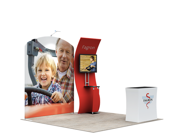 Portable Exhibit Display 3m x 3m - Model 11