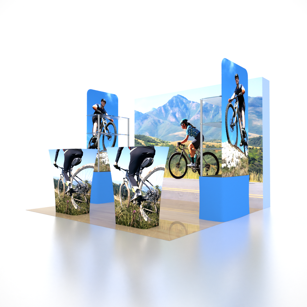 Portable Exhibit Display 3m x 3m - Model 43