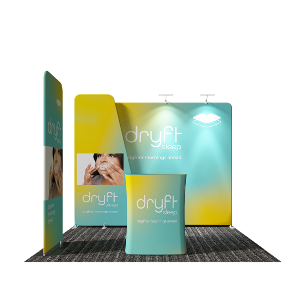 Portable Exhibit Display 3m x 3m - Model 24