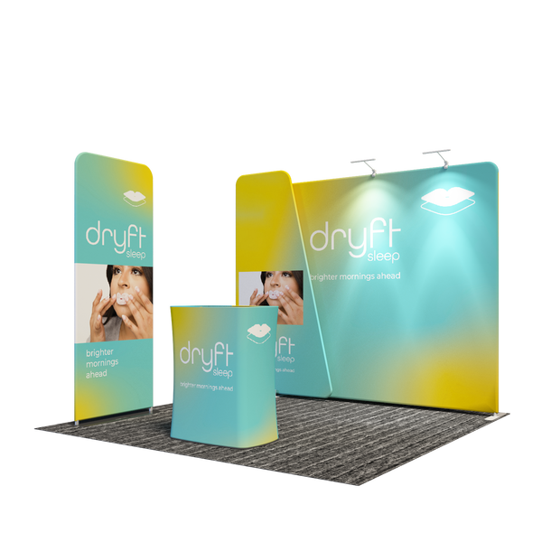 Portable Exhibit Display 3m x 3m - Model 24