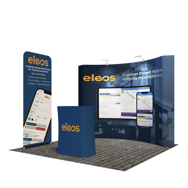 Portable Exhibit Display 3m x 3m - Model 25