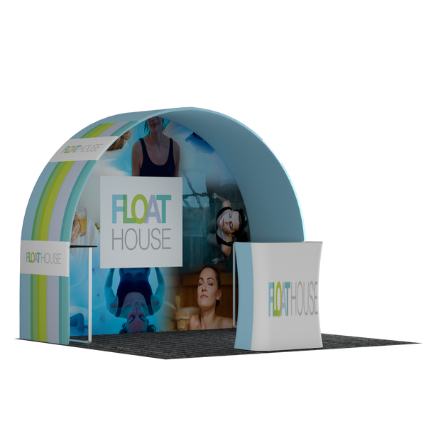 Portable Exhibit Display 3m x 3m - Model 27