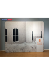 3D Wall Box Tension Fabric Media Display