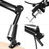 Professional Studio Vocal Recording Mic Condenser Microphone With Boom Holder Set ( karaoke, Recording & Broadcasting)
