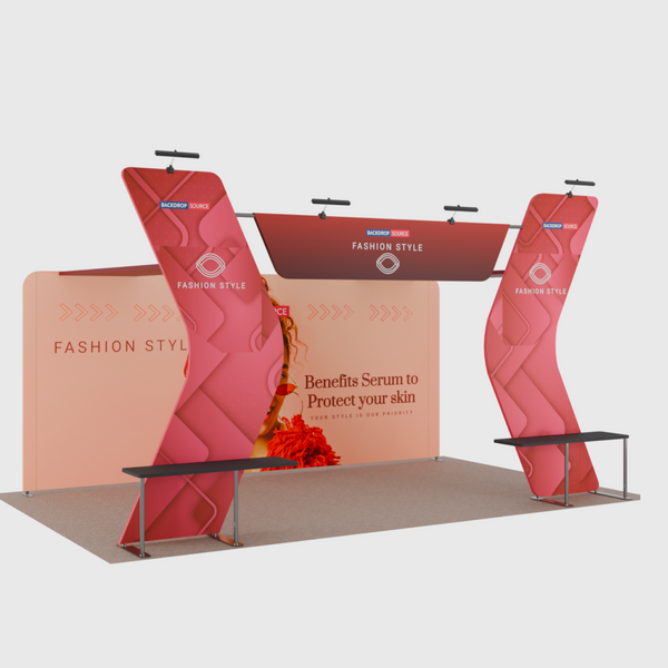 Portable Exhibit Display 6m x 3m - Model 17